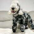 画像34: イタグレ服 S M L XL 2XL 3XL 小型犬 中型犬 大型犬 秋冬 doggystar ネイティブ柄 迷彩柄 フリース ロンパース 即日発送出来ます (34)