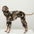 画像37: イタグレ服 S M L XL 2XL 3XL 小型犬 中型犬 大型犬 秋冬 doggystar ネイティブ柄 迷彩柄 フリース ロンパース 即日発送出来ます (37)