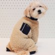 画像14: 犬服 ボア ポケット フリース ロンパース 小型犬 中型犬 冬 軽量 doggystar ドッギースター S M L XL (14)