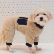 画像1: 犬服 ボア ポケット フリース ロンパース 小型犬 中型犬 冬 軽量 doggystar ドッギースター S M L XL (1)